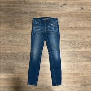 American Eagle Outfitters Women's Blue Jeans 4